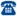blue phone icon