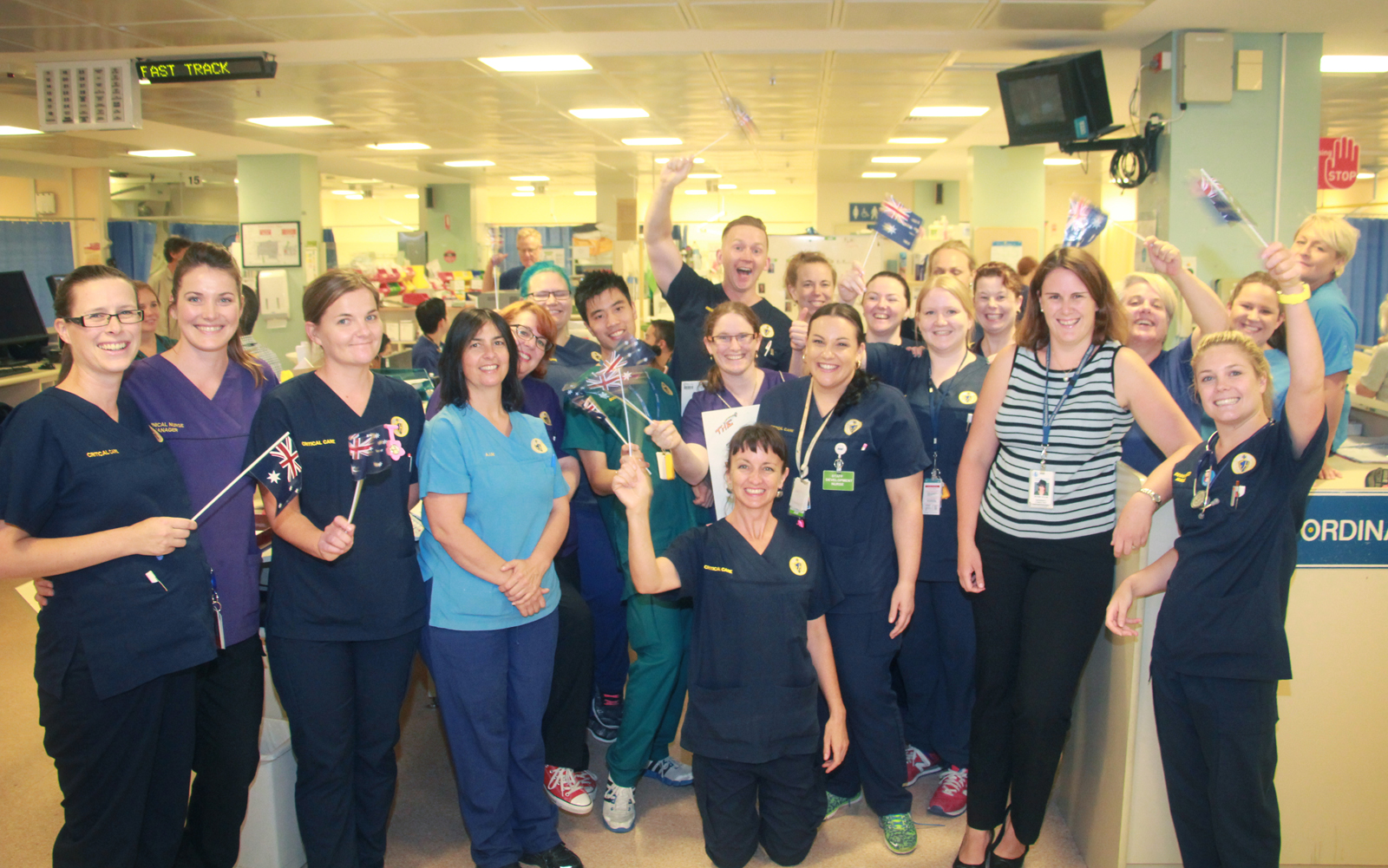 Final Australia Day at Fremantle Hospital Emergency Department